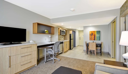 Suite, 1 King Bed, Accessible, Non Smoking (Mobility & Hearing, Roll-in Shower)