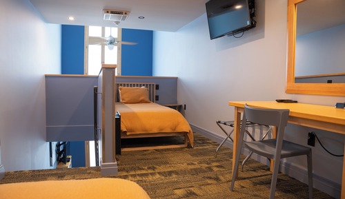 Standard Bi-Level Loft (2 Singles & Sofa Bed)