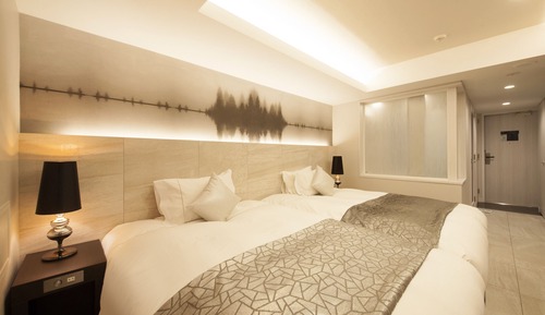 Standard Twin Room -Non Smoking -No Daily Cleaning (2 Semi Double Bed)