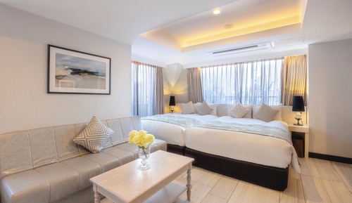 Deluxe Twin Room - Non Smoking (2 Double Bed) Extra Bed for 5th Adults and More