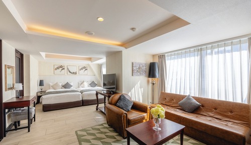 Executive Twin Room - B Non Smoking (2 Double Beds) Extra Bed for 5th Adults and More