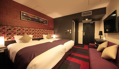 Open Air Bath Comfort Twin Room (2 Semi-double Bed) Non Smoking