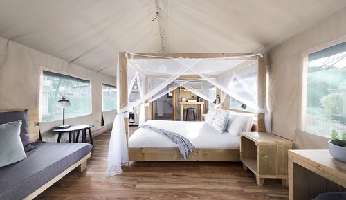Deluxe Tent, 1 Queen Bed