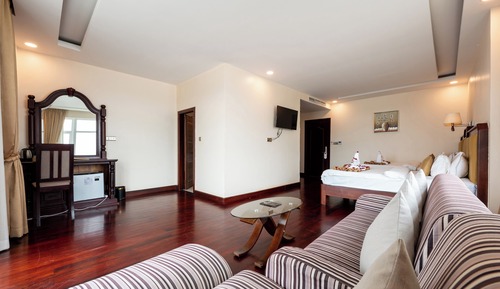 Mekong Twin Room, Balcony, River View
