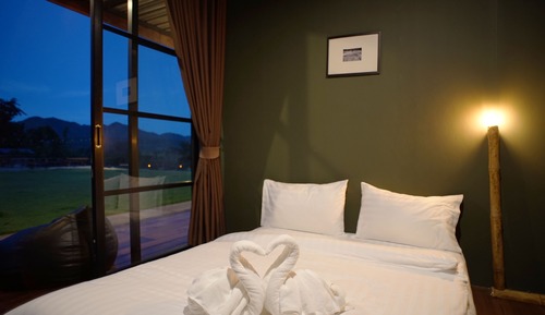 Loft, 2 Twin Beds, Garden View