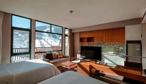 Studio, 2 Queen Beds