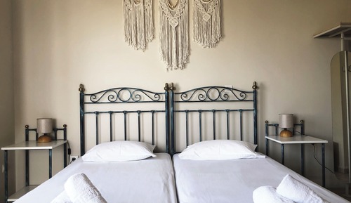 Twin Room, 2 Twin Beds, Private Bathroom, Sea View