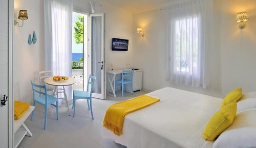 Deluxe Double Room, Balcony, Sea View