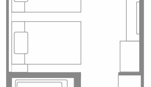 Club Room, 2 Twin Beds