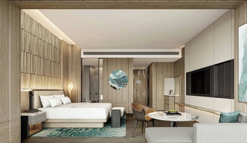 Deluxe Room, 1 King Bed, River View