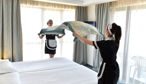 Double Room, Side Sea View (Free Beach Access, Safe, Minibar)