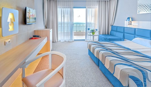 Standard Double Room, Sea View (Free Aquapark Access)