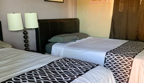 Suite, 2 Double Beds, Non Smoking, Refrigerator & Microwave