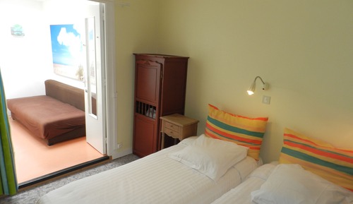 Room with SKYLIGHT and with Twin Bed (2 adults + 1 child)