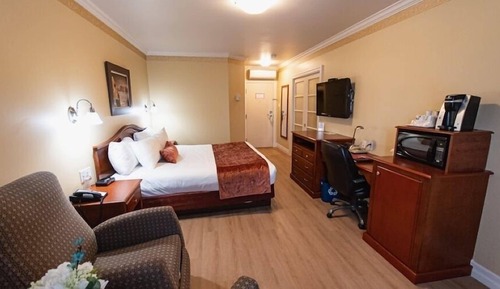 Executive Suite Plus, 1 king bed, fireplace and jetted tub