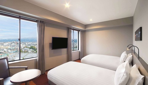 Standard Room, 2 Twin Beds, Mountain View