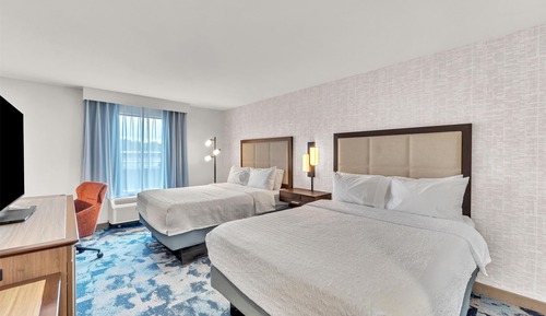 Room, 2 Queen Beds, Non Smoking, Refrigerator & Microwave