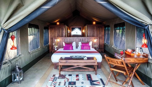 Deluxe Tented Lodge with Mountain View