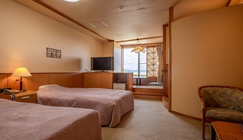 Comfort Twin Room, Private Bathroom, Ocean View