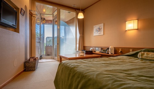 Executive Single Room, Private Bathroom (With open-air bath, Wi-Fi)