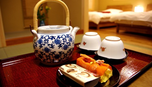 Suite Japanese Western style room with Open Air Bath
