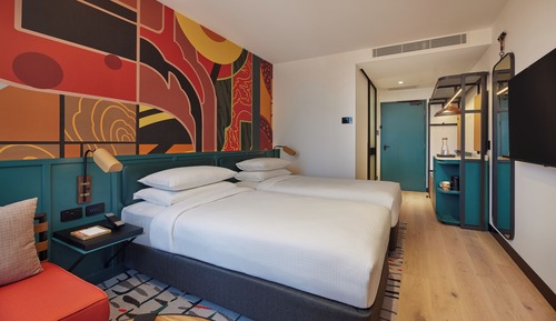 Standard Room, 2 Twin Beds, City View