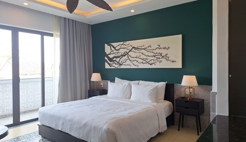 Deluxe Double Room, Balcony, Pool View
