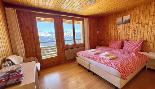 Double Room, Balcony, Mountain View