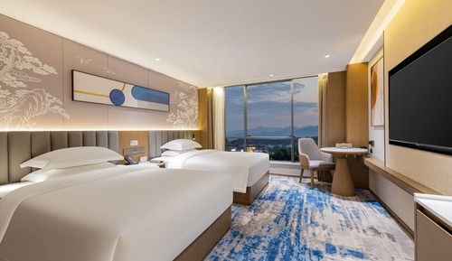 Deluxe Room, 2 Twin Beds, Smoking