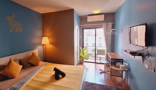 Deluxe Double Room, Balcony, Garden View