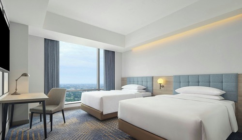 Deluxe Room, 2 Double Beds, Non Smoking