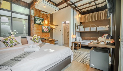 Economy Single Room, Pool View