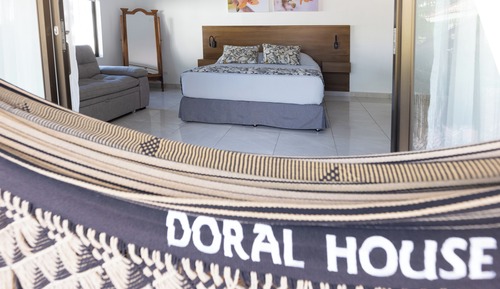 Deluxe Double Room, 1 King Bed with Sofa bed, Balcony, Pool View