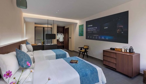 Design Twin Room, Hill View
