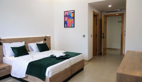 Twin Room, Courtyard View