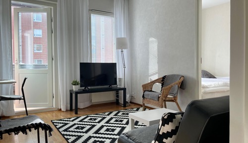 Comfort Apartment, 1 Bedroom, Balcony, Courtyard View