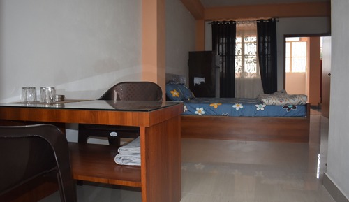 Family Quadruple Room, 1 King Bed, Balcony, Valley View