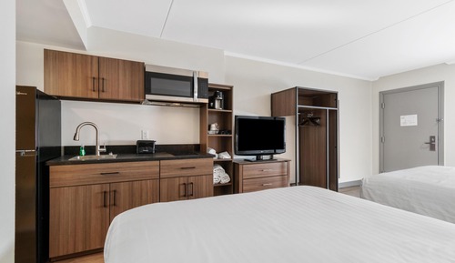 Standard Room, 2 Queen Beds, Non Smoking, Kitchenette (2nd Floor)
