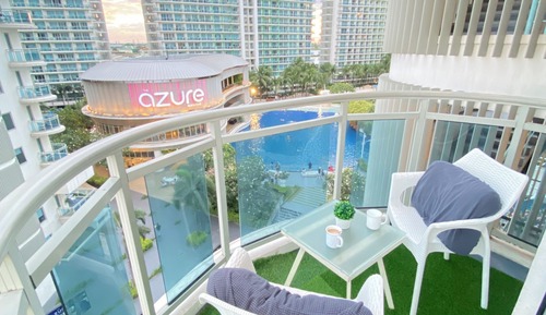Deluxe Condo, 2 Bedrooms, Balcony, Beach View