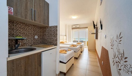Family Quadruple Room, Sea View