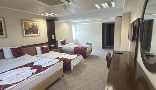 Standard room with 3 beds for max 4 people