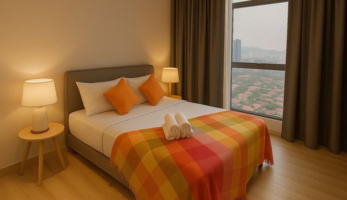 Superior Apartment, 2 Bedrooms, Balcony, City View