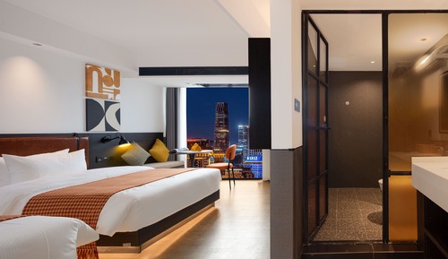 Basic Twin Room, City View