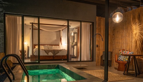Luxury Cabin, Patio, Poolside