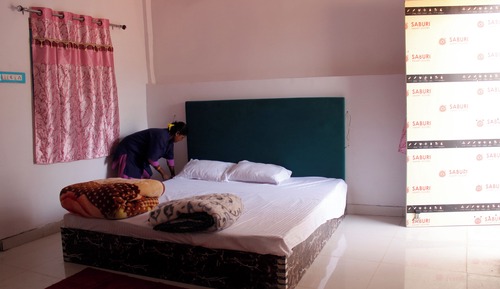 Basic Shared Dormitory, Balcony, Hill View