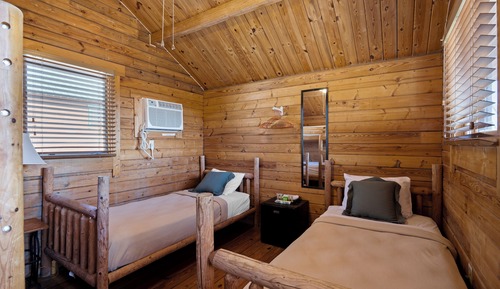 Basic Cabin, Multiple Beds, Mountain View