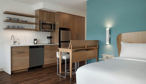 Studio, 1 King Bed with Sofa bed