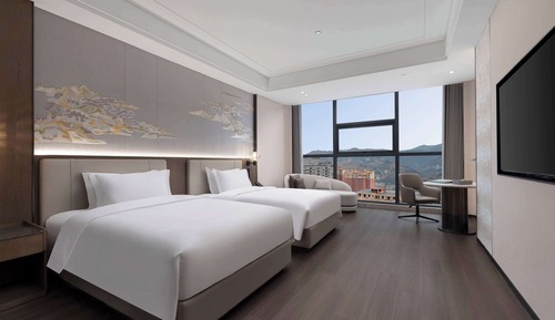 Standard Room, 2 Twin Beds, Mountain View