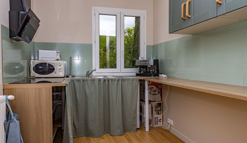 Family Shared Dormitory, Balcony, Garden View (Draps et serviettes non fournis)