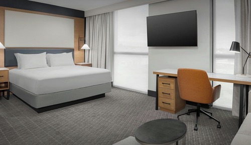 Studio, 1 King Bed with Sofa bed, Non Smoking (Mobility/Hearing Accessible, Tub)